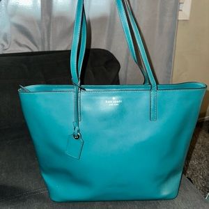 Kate Spade Teal Handbag Great Condition